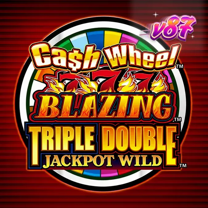 Tampilan antarmuka slot Cash Wheel Blazing 777 Triple Double Jackpot Wild